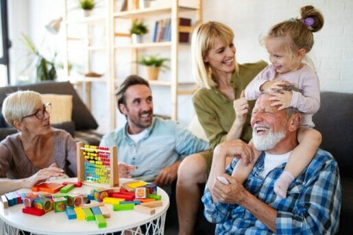 Une famille qui a choisi l'assurance vie pour un héritage à ses enfants